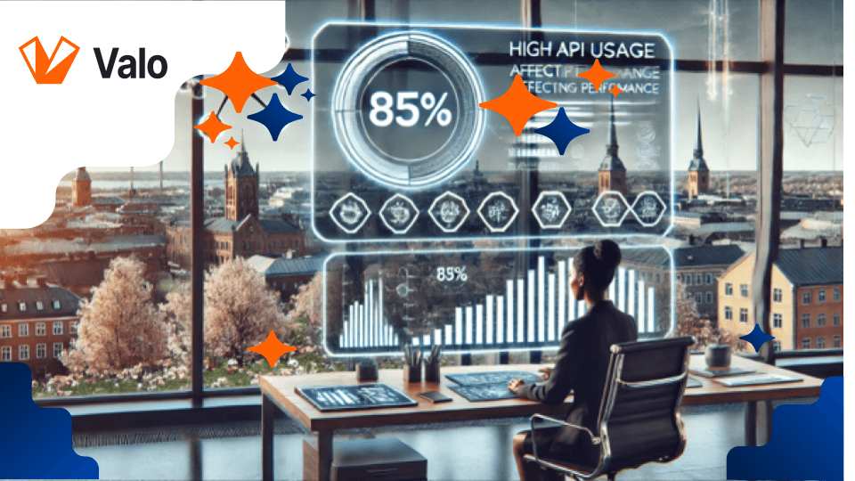 Valo helps manage excessive API usage to ensure Salesforce availability
